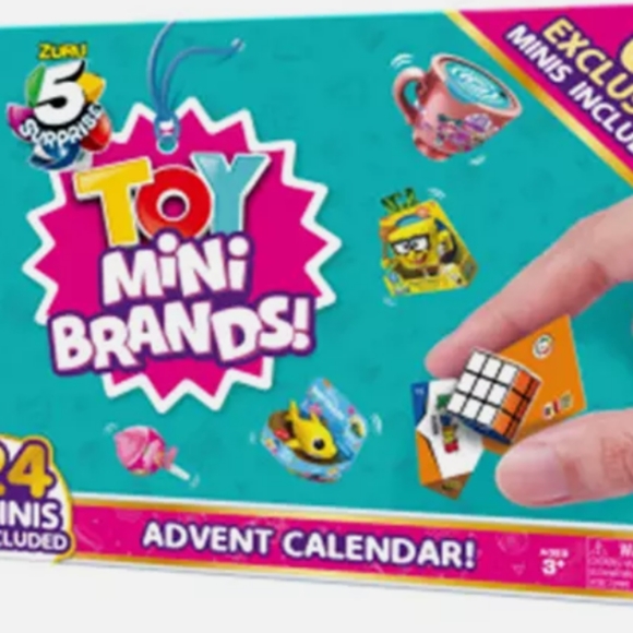 Zuru mini brand 24 piece toy advent calendar with 6 exclusives - Picture 2 of 2